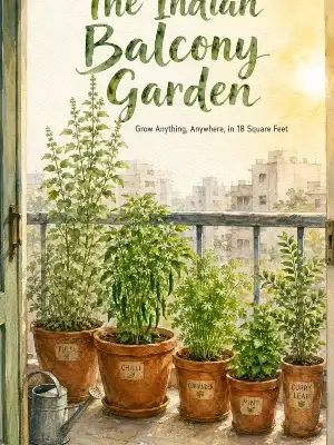 The Indian Balcony Garden Front cover