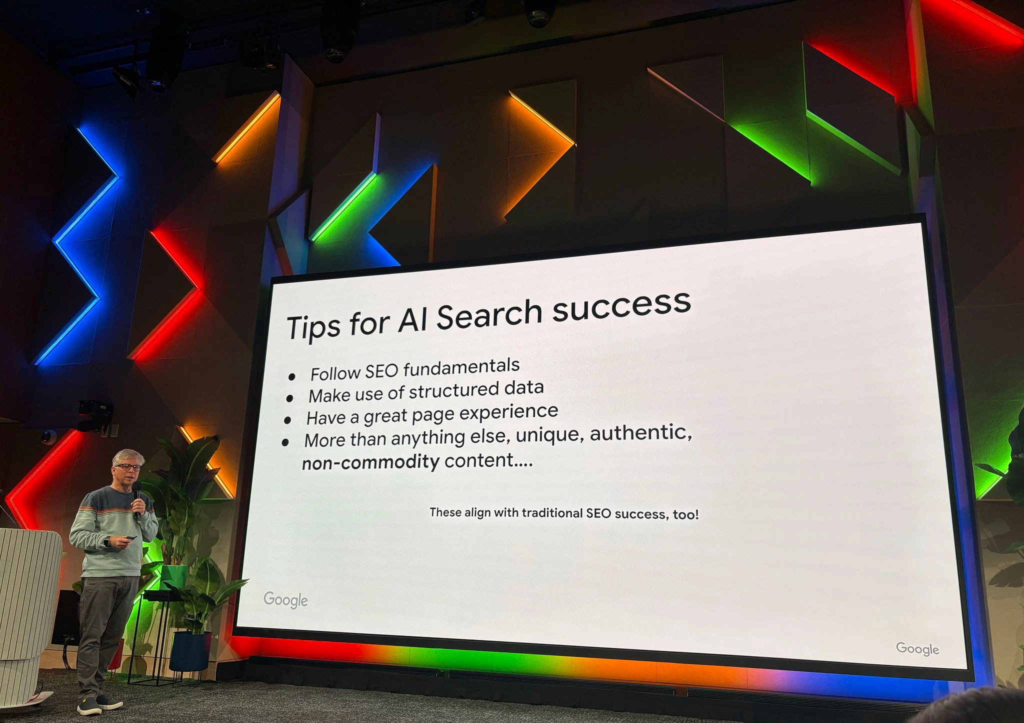 Google guidance on not publishing commodity content